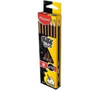 Crayon de papier BLACK'PEPS, degré de dureté: B
