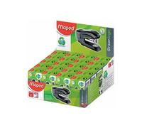 Maped Agrafeuse Mini Standard Greenlogic 20–25 feuilles, profondeur d'insertion 28 mm – Noir