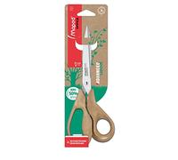 Maped Ciseaux Advanced Wood 210 mm Asymétriques Lames inox Poignées 50% poudre bois