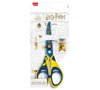 Maped Ciseaux Harry Potter 13 cm – Bouts ronds, Anneaux Soft Confort, Lames décorées – Bleu