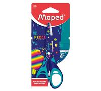 Maped - Ciseaux Pixel Party - 13 cm - Ciseaux Enfants - Ciseaux Scolaires dès 4 Ans