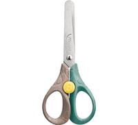 Maped Ciseaux Security Smiling Planet pour enfants – Anneaux 50% fibre de bois FSC – Lame 13 cm inox