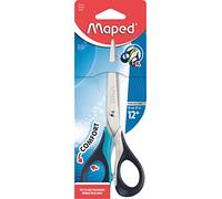 Maped - Ciseaux Sensoft 16 cm avec Anneaux Souples et Ergonomie 3D - Bleu