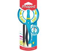 Maped - Compas Scolaire Kid'Z 360° Agility - Compas pour Enfant dès 6 ans - Compas d'Apprentissage avec Bague Adaptateur - Bleu