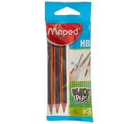 Maped Crayons graphite Mini Black Peps Hb - sous blister X3