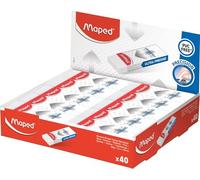 Maped - Display de 40 Gommes Technic Precision - Gomme Ultra Précise