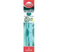 Maped - Double décimètre Incassable - règle 20 cm - Double Décimètre Souple
