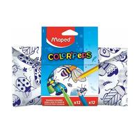 Maped Ensemble de Marqueurs Noir
