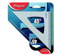 Maped Equerre 45° 21 Cm Aluminium Architecture 3154141204210 Architecte Geometrie Scolaire Etude Math Ecole Calcul Pro Comasound Kartel Csk Online