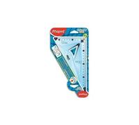 Maped Equerre Flex 2 In 1, 45 Degrés + 60 Degrés Plus Long Côté: 210 Mm Incassable