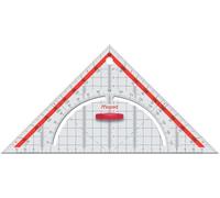 Maped Équerre géométrique Technic 45° Hypothénuse 160 mm 4 en 1