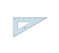 Equerre - Scolaire - Hypoténuse 60° - Grand côté 32 cm - Plastique - Geometric - Maped