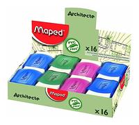 Maped Gomme en plastique Architecte, blanches en display