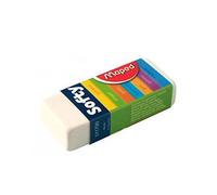Lot de 20 Maped - Gomme en plastique Softy - blanche