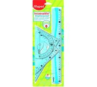 Maped Grand kit de géométrie Flex – incassable, 4 pièces