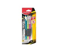 Maped Lot de 3 porte-mines longue durée de vie de 0,5 mm