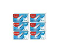 MAPED Lot de 36 Boites de 1000 agrafes No10, zingués