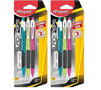 Maped Lot de 6 porte-mines longue durée de vie de 0,5 mm