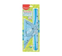 Grand kit de géometrie Flex, incassable, 4 pièces