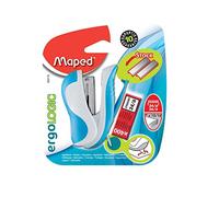 Maped Agrafeuse Ergologic Mini - Pour agrafes 24/6 & 26/6 - Coloris aléatoire - 16 unités