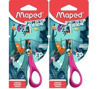 Maped Nożyczki szkolne Jungle Fever Vivo 12cm mix (Lot de 2)