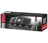 Maped Perforateur 4 trous Advanced A6225 – métal, A4 25–30 feuilles, calage optimisé – noir