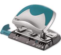 Maped - Perforateur 2 Trous Ergologic - Perfore 15 à 20 Feuilles Simultanément - Avec Système de Calage Optimisé sur les Anneaux du Classeur et Trappe à Confettis