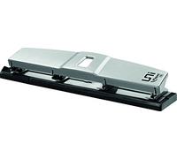Maped Perforatrice 4 trous Gamme Universal – Métal A4 10–12 feuilles, calage anneaux, trappe, gris