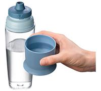 Maped PICNIK Adulte Bouteille d'Eau 500 ml Anti-Gouttes et Verre Capuchon - Compatible Lave-Vaisselle - Plastique Tritan Sans BPA - Rouge