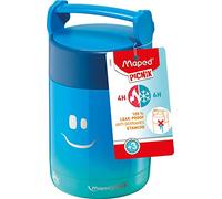 Maped Picnik Concept Kids - Boîte à Déjeuner Isotherme - Lunch Box Enfant Étanche - Poignée et Ouverture Facile - Boîte Repas Isotherme Double Paroi - À Partir de 3 Ans - Bleu, 350 ml