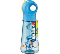 Maped Picnik Gourde enfant raton laveur 500 ml Paille intégrée Étanche Bleu fluo