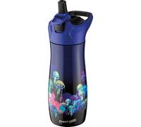 Maped Gourde enfant Picnik – Pipette étanche, ouverture bouton, corps inox – Deepsea Paradise 580 ml
