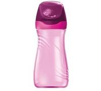 Maped Picnik Origins - Gourde pour Enfants avec Capuchon de Protection- Système Anti-Gouttes et Etanche - en Plastique Sans BPA - Rose - 430ml