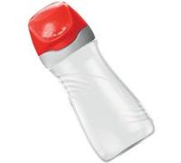 Maped Picnik Origins - Gourde pour Enfants avec Capuchon de Protection- Système Anti-Gouttes et Etanche - en Plastique Sans BPA - Rouge - 430ml