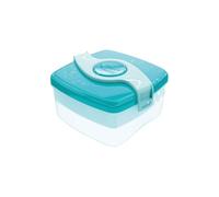 Maped Picnik Origins - Boîte à Déjeuner Repas Enfants Ouverture Facile - 2 Compartiments dont 1 Amovible - en Plastique Sans BPA ni Phtalates - Turquoise - 1,4 L