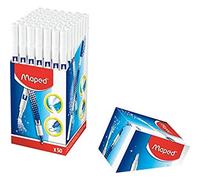 MAPED - Pot de 50 Effaceurs réécriveurs pour Encre bleue - Indispensable dans toutes Les Trousses!