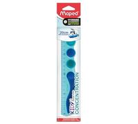 Maped - Règle 20cm Kidy Learn Concentration - Matière PET Incassable