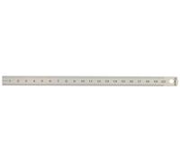 Maped - Réglet 20cm - Graduation ineffaçable - Règle en Acier inoxydable - Outils de Traçage pour Usage technique