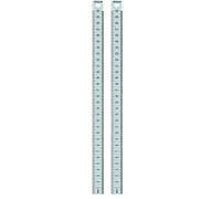 Maped - Réglet 30cm - Graduation ineffaçable - Acier inoxydable - Règle Incassable et Durable pour Usage technique (Lot de 2)