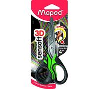Ciseaux Sensoft 3D Fluo, rond, longueur: 135 mm