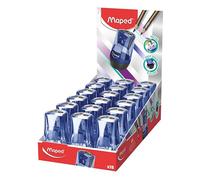 Maped Taille-crayon 2 trous TONIC Metal insert métal bleu/noir