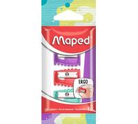 Maped Triple Lot de 1 Hole Boogy Stylo Taille-crayons dans Couleurs assorties (Simple Lot) 063210
