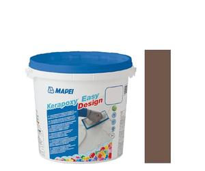 Mapei Kerapoxy Easy Design 144 Chocolat 3 kg - Colle bi-composant et mortier décoratif pour joints