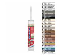 Mapei Mapesil AC Mastic d'étanchéité pour vitre, résiste à la moisissure