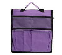 MAPHRWZ Sac à Outils de Jardin pour Le Rangement, Tissu Oxford 600D avec Plusieurs Poches, Design Pliable, poignée Ergonomique, Organisateur pour Outils de Jardinage comme des (Violette)