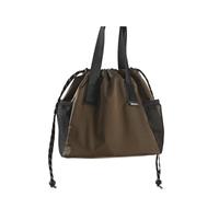 MAQDDO 1pc Bento Bag Handbag, Wide Carrying Strap That Doesn'T Hold Hands, A Great Commuting Item Pour Travail(Brown)