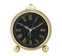 MAQDDO 1pc Metal Hanging Ring Quartz Alarm Clock pour Maison