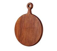 MAQDDO 1pcs Ebony Pizza Board Kitchen Household Wooden Pour Pizza