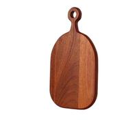 MAQDDO 1pcs Ebony Pizza Board Kitchen Household Wooden Pour Pizza