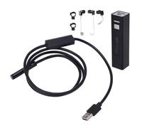 Maqulae Endoscope sans Fil, Caméra D'inspection Endoscope WiFi avec Sonde IP68 de 8 Mm, HD 2MP, Lumières LED pour IOS